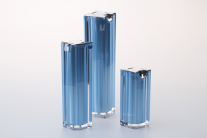 козметични бутилки и буркани Квадратни пластмасови акрилни двойна стена козметични бутилки