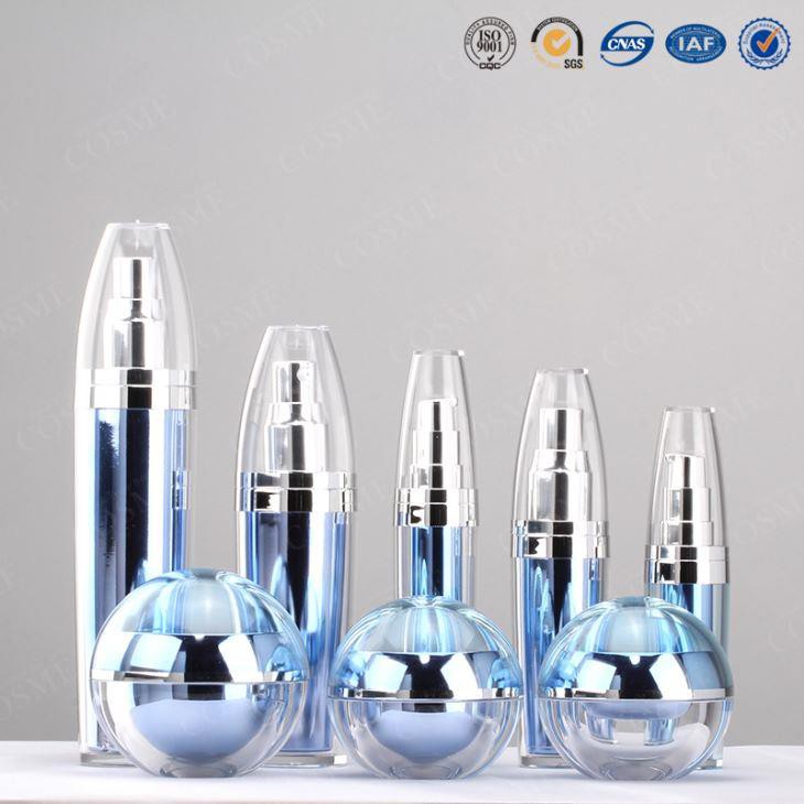 acrylic cream bottles