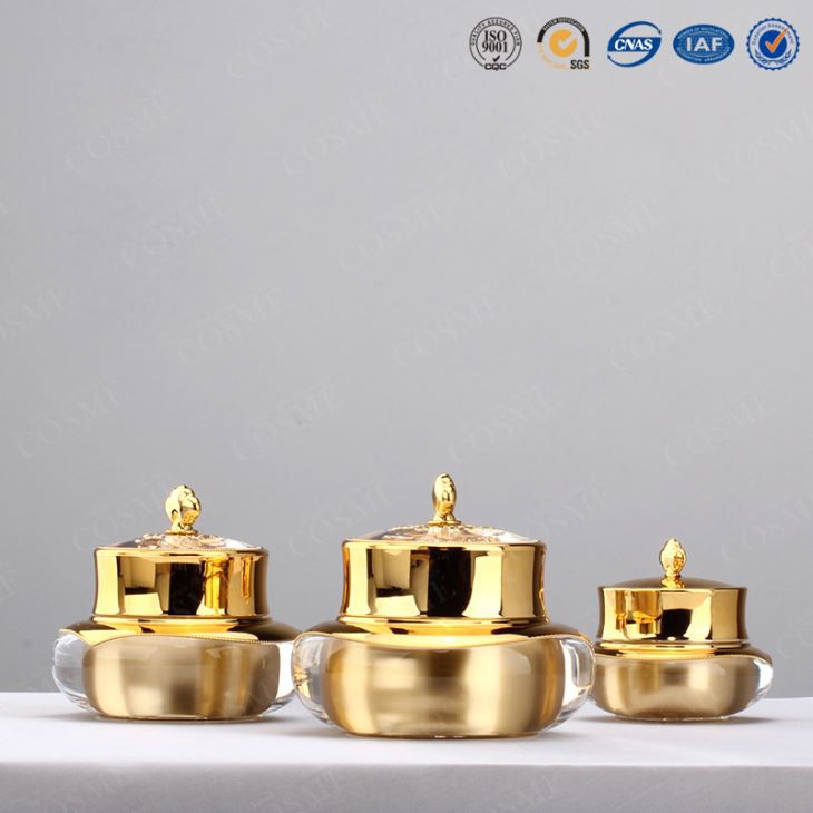 acrylic cosmetic jar 