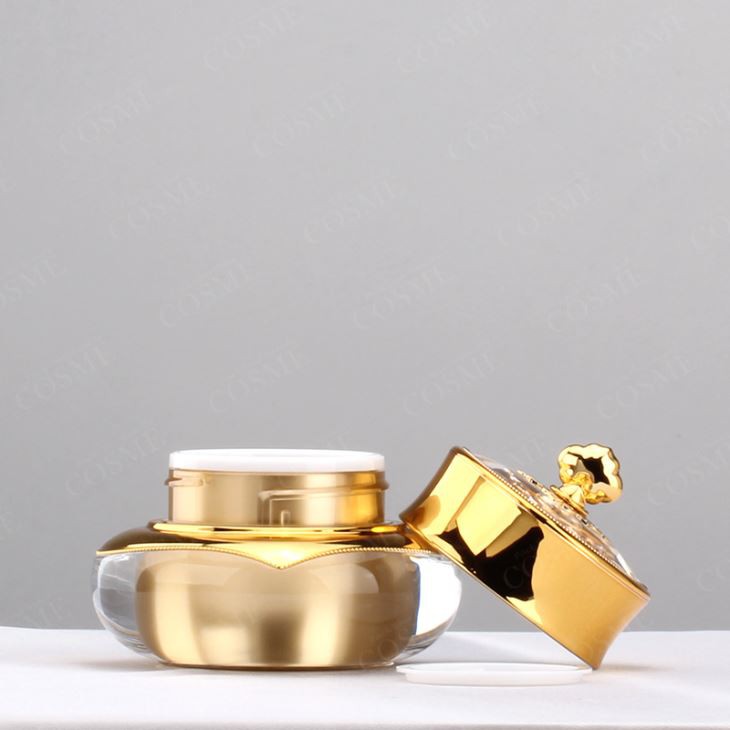 acrylic cosmetic jar