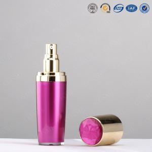 кръгла Топ колекция 30ml 60ml бутилка 100ml пластмасови акрилни луксозни козметични лосион помпа