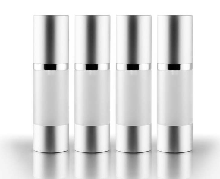 Airless Pump Bottles Frosted