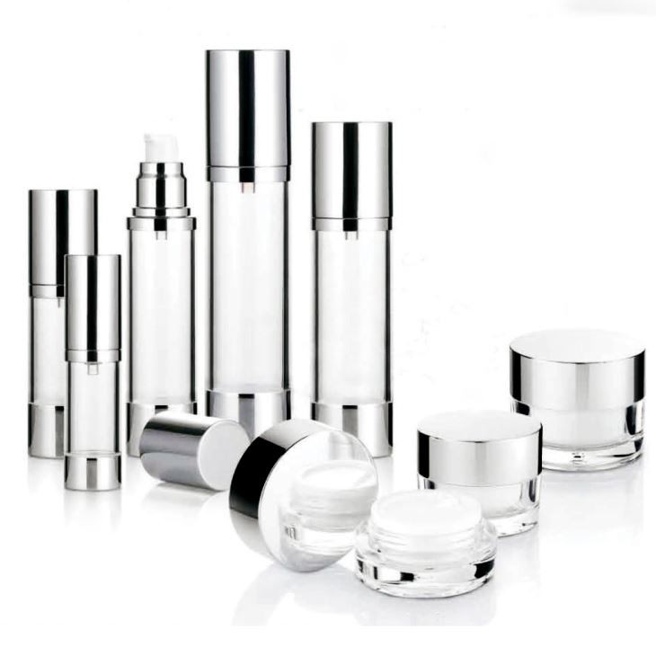 Козметични бутилки безвъздушна помпа