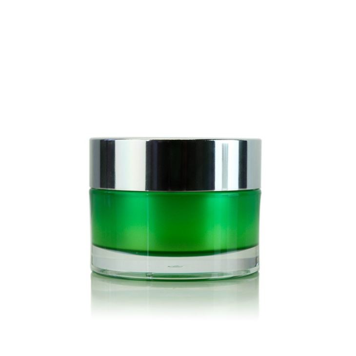 Luxury 15g 30g 50g 100g Round Acrylic Cosmetic Empty Cream Jar