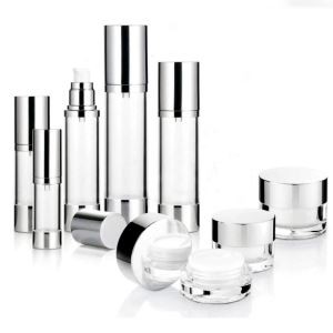 Козметични бутилки безвъздушна помпа