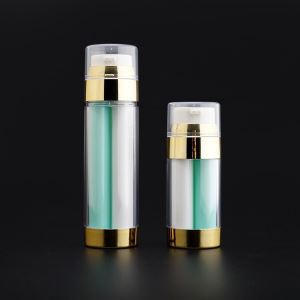 Двукрайна безвъздушна козметична бутилка 30ml 50ml