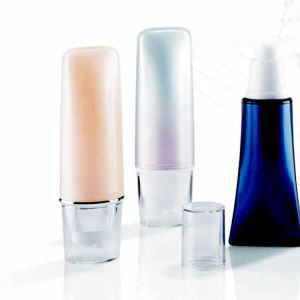 Двойна тръба безвъздушна помпа пластмасова бутилка 30ml