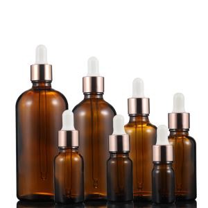 Козметична стъклена бутилка