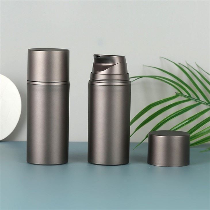 Black Airless Pump Bottles