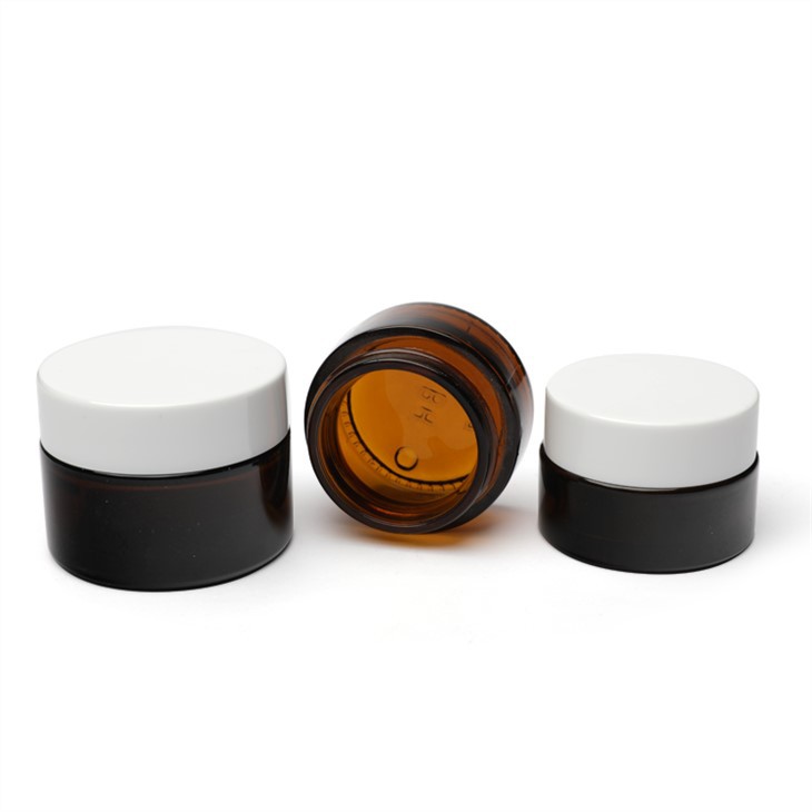 Glass Cream Jars Cosmetics