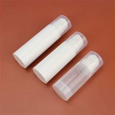 Бутилка за безвъздушна кремав крем