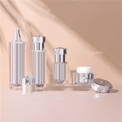 Стъклена стъклена бутилка с помпа