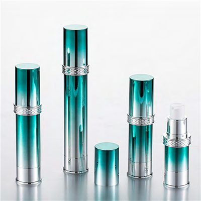 Цветна безвъздушна бутилка