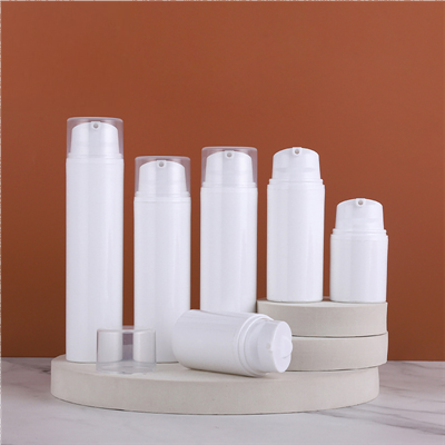 Безвъздушна козметична бутилка за многократно пълнене